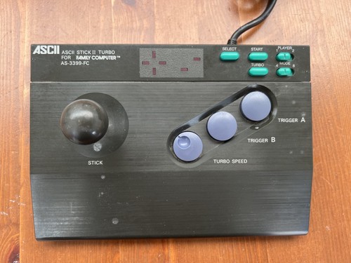 Ascii stick turbo famicom - ascii,